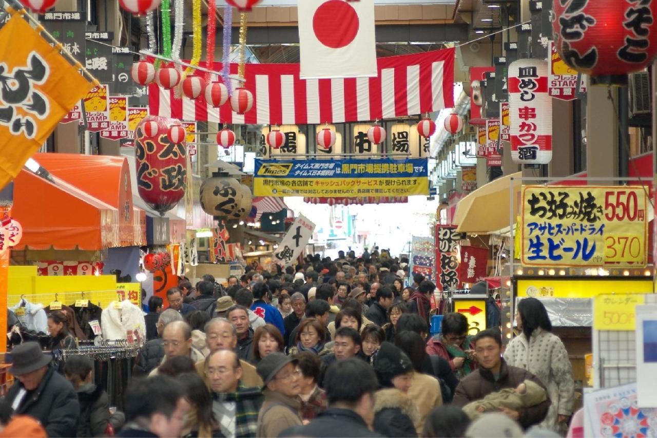 Hotel Amaterrace Nippombashi-Higashi Osaka Bagian luar foto